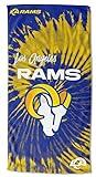 Northwest The Company NFL Los Angeles Rams Beach Towel, 30" x 60", Psychedelic