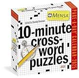 Mensa® 10-Minute Crossword Puzzles Page-A-Day® Calendar 2025