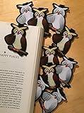 OWL Bulk Animal Bookmarks for Students Kids Teens Girls Boys Pack of 20 Funny Bookmarks Ideal for Reading Incentives and Awards Reading Programs Birthday Party Favors Classroom Prizes