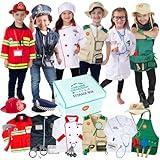 Born Toys Dress Up & Pretend Play Kids Costumes Set Ages 3-7, Washable Kids Dress Up Clothes for Play