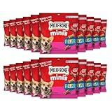 Milk-Bone Mini's Flavor Snacks Dog Treats, 2.5 Ounce (Pack of 20), Perfect for Walks, Travel Size, Party Favor