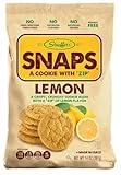 STAUFFERS Lemon SNAPS Cookies - 14oz Bag - Lemon Flavored Cookies with No High Fructose Corn Syrup, Artificial Flavors or Colors