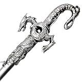 Saint George Dragon Saber Fantasy Knight Sword - Dull Blade - for Collections, Gifts