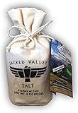 SACRED VALLEY SALT from Maras, Peru - Small Grain Finishing Salt in Handmade Reusable Canvas Pouch