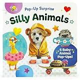 Silly Animals Deluxe Lift-a-Flap & Pop-Up Surprise Children's Animal Board Book