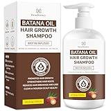 Beadlamey ㅤ Batana Oil Hair Growth Shampoo: Natural Hair Loss Shampoo for Thinning Hair for Women and Men - Daily Hair Care at Home - 10.1 fl.oz