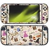 Head Case Designs Officially Licensed Harry Potter Hogwarts Pattern Graphics Vinyl Sticker Gaming Skin Decal Cover Compatible with Nintendo Switch 2