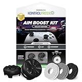 KontrolFreek Aim Boost Kit for Xbox One and Xbox Series X Controller | Includes Performance Thumbsticks and Precision Rings | Black Galaxy Edition