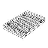 Wilton Excelle Elite 3-Tier Cooling Rack for Cookies, Cake and More - Cool Batches of Cookies, Cake Layers or Finger Foods, Black