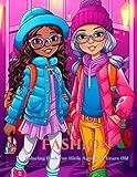 Fashion Coloring Book For Girls Ages 8-12 Years Old: 35 Design Fashion To Practice Coloring Volume 5