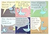 Mo Willems Pigeon Books Set Paperback, Don't Let The Pigeon Series 6 Books Collection Gift for Kindergarten Children Boy Girl