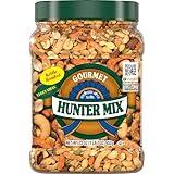 Southern Style Nuts Gourmet Hunter Mix, 23 Ounces, Sesame Sticks, Peanuts, Sunflower Kernels, Almonds, Cashews, and Pepitas