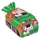 Organic Bread 21 Whole Grains & Seeds, 27 oz. (Pack of 2 Loaves)