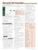 Microsoft 365 (Office 365) Essentials Quick Reference Guide - Windows Version (Cheat Sheet of Instructions, Tips & Shortcuts - Laminated Card)