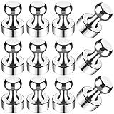 WUDIME 12Pcs Strong Magnets for Whiteboard, Fridge Magnets Adults, Refrigerator Magnets, Magnet Fridge, Small Strong Magnets for Kitchen, Office, Classroom, Locker