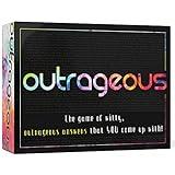 Inspiration Play Outrageous Family Party Game - Hilariously Funny Game for Ages 13 and Up - 4-8 Players