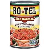 ROTEL Fire Roasted Diced Tomatoes and Green Chilies, 10 oz.