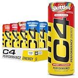 Cellucor C4 Performance Energy Drink Official Variety Pack | Zero Sugar Carbonated Preworkout Energy | 150mg Caffeine with Beta Alanine | 4 Flavors | 12 Fl Oz (12 Pack)