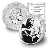 2020-1 oz Silver Star Wars Darth Vader Coin Brilliant Uncirculated with Certificate of Authenticity $2 Seller BU