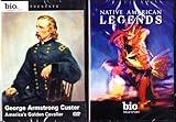 George Armstrong Custer Biography , Native American Legends Biography Including Sitting Bull and Crazy Horse : Custer's Last Stand 2 Pack