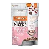 Instinct Freeze Dried Raw Boost Mixers Grain Free Skin & Coat Health Recipe All Natural Cat Food Topper by Nature's Variety, 5.5 oz. Bag