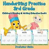 Handwriting Practice 3rd Grade : Children's Reading & Writing Education Books