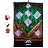 Franklin Sports Baseball Target Game - Kids Baseball Target Toss Game - Boys + Girls Indoor Game - Soft Baseballs Included - Over the Door Throwing Target