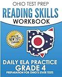 OHIO TEST PREP Reading Skills Workbook Daily ELA Practice Grade 4: Practice for Ohio's State Tests for English Language Arts