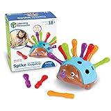 Learning Resources Spike The Fine Motor Hedgehog - Toddler Learning Toys, Fine Motor and Sensory Toys for Kids Ages 18+ Months, Montessori Toys