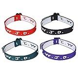 Rhode Island Novelty W.W.J.D. Webbing Bracelets, Twelve Per Order