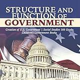 Structure and Function of Government Creation of U.S. Government Social Studies 5th Grade Children's Government Books