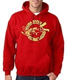 Scuba Steve Scuba Squad Sweatshirt Funny Diving Hoodie Funny Sweater Cool Movie Pullover Novelty Sweatshirt Red - L