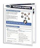 Telephone Etiquette Guide - Customer Service and Business Productivity Training Guide - 4-Page Laminated Quick Reference Guide by Permacharts