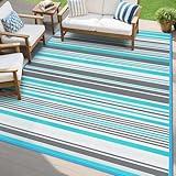 Outdoor Patio Rug Waterproof Camping - Outdoor Plastic Straw Rug Area Carpet Clearance for Outside, Porch, RV Camper, Picnic, Balcony & Backyard, Patio Decor, Clearance