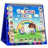 GAKICO Feelings Flipbook for Kids: 22 Moods/Emotions ADHD & Autism Learning Materials, Emotional Regulation Tools for Kids, Calm Down Corner Essential for Preschool Kindergarten Classroom