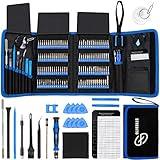 STREBITO Electronics Precision Screwdriver Sets 142-Piece with 120 Bits Magnetic Repair Tool Kit for iPhone, MacBook, Computer, Laptop, PC, Tablet, PS4, Xbox, Nintendo, Game Console