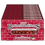 Wonka Boston Baked Beans, Candy-Coated Peanuts, Sweet & Salty, 4.3 Ounce Theater Candy Boxes (Pack of 12)