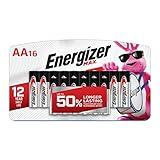 Energizer MAX AA Batteries (16 Pack), Double A Alkaline Batteries