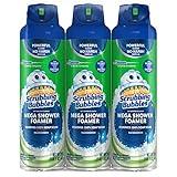 Scrubbing Bubbles Mega Shower Foamer With Ultra Cling Bulk Bathroom Cleaner 20 Ounce (Pack of 3)