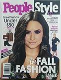 People Style September 2017 Demi Lovato The Fall Fashion Issue
