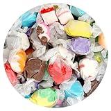 Salt Water Taffy Assorted Mix, 2 Pound Bulk Bag, 10 Assorted Flavors, Individually Wrapped Taffy Candy