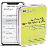 52 Essential Emotional Intelligence Training - Relationship Skills Card Game for Empathy, Trust Building Activities, Conversation Starters, Team Icebreaker Tools - by Harvard Researcher