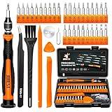 JOREST 38Pcs Small Precision Screwdriver Set with Torx T5, T6, Y00, Mini Repair Tool Kit for Macbook, Computer, Laptop, iPhone, PS4 PS5, Xbox, Switch, Eyeglasses, Watch, Ring Doorbell, Electronic, etc