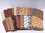 10 Fat Quarters - American Civil War Fat Quarter Bundle 1800's Historical Reproduction Quality Quilters Cotton Fabrics M228.01