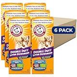 ARM & HAMMER Cat Litter Deodorizer Double Duty, 30 oz, 6 pack