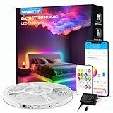 DAYBETTER Smart IC LED Strip Lights, BGRIC LED Lights for Bedroom, DIY Multiple Colors on One Line, App Control Color Changing Strip Lighting Music Sync Home Decor 16.4 ft