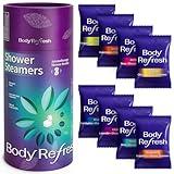 BodyRefresh Shower Steamers Aromatherapy - Birthday Gifts for Women, 8 Pack Shower Bombs with Essential Oils, Stress Relief Spa Gifts for Women Mom, Fathers Day Dad Gifts for Husband from Wife