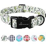 ARING PET Dinosaur Dog Collar-Cute Dog Collar for Small Dogs, Adjustable Comfortable Cotton Boy Dog Collars for Small Medium Large Dogs, Small