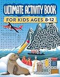 Ultimate Activity Book for Kids Ages 8-12: 100 Fun-Filled Pages of Mazes, Dot to Dot, Word Search, and Crossword Puzzles