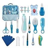 LLbucuo Baby Healthcare and Grooming Kit, 26 in 1 Baby Electric Nail Trimmer Set Newborn Nursery Health Care Set for Newborn Infant Toddlers Baby Boys Girls Kids Haircut Tools